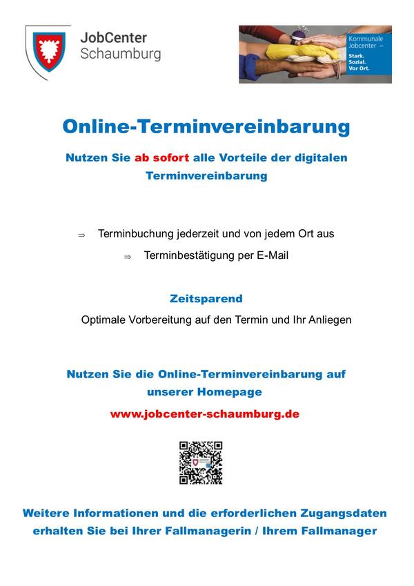 Info Online-Terminierung
